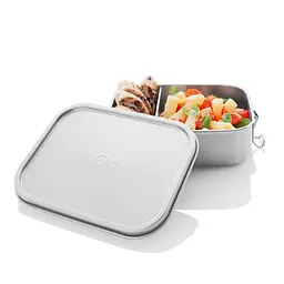 Контейнер для їжі Tatonka Lunch Box II 1000 Lock Сріблястий