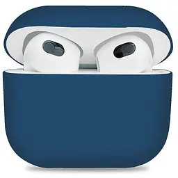 Чохол для навушників Armorstandart Ultrathin Silicone Case для Apple AirPods 3 Dark Blue (ARM60304)