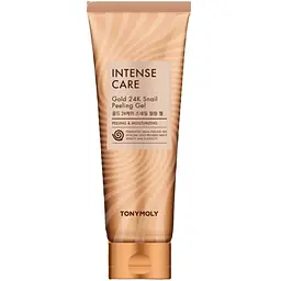 Пілінг-гель для обличчя Tony Moly Intense Care Gold 24k Snail з муцином равлика та золотом, 150 мл - мініатюра 2