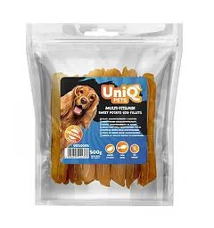 Мультивітамінні ласощі для собак UniQ PETS з солодкої картоплі та тріски 500 г