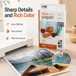 Фотопапір ColorWay 10x15 190г matte, 100с (PM1901004R) - мініатюра 6