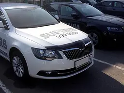 Дефлектор капоту мухобійка Skoda Superb 2014-