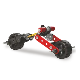 Конструктор Zephyr Mechanix Junior металевий розвивальний 155 елементів 14 моделей - мініатюра 5