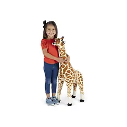 М'яка іграшка Melissa&Doug Дитинча величезного плюшевого жирафа (MD40431) - мініатюра 3