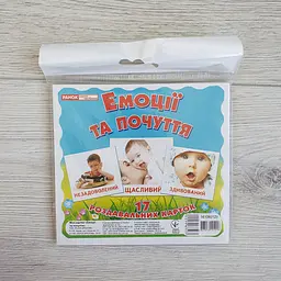 Картки Міні Емоції та почуття 110Х110 мм. 16106012