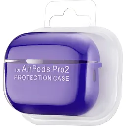 Чохол Silicone Case + Carbine для Apple AirPods Pro 2 Deep Purple [102097] - мініатюра 3