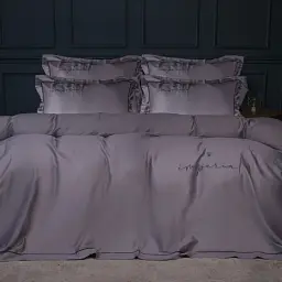 Комплект постільної білизни MirSon Imperial Tencel №06 Gray 160 х 220 см (2200010755244) - мініатюра 3