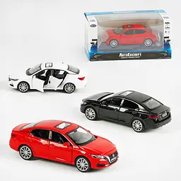 Колекційна металева модель седана АвтоЕксперт Nissan Sylphy з інерцією, світлом та звуком 1:32 - мініатюра 10