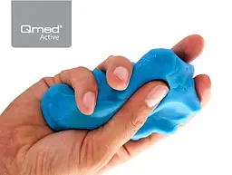 Пластична маса для реабілітації долоні Therapy Putty Strong, сильна Qmed fit0025164 - мініатюра 2