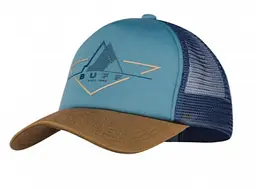 Кепка Buff Trucker Cap Brak Коричневий-Синій