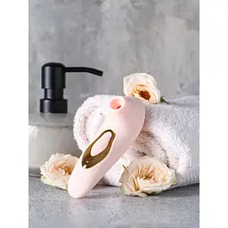 Вібратор кліторальний Passion Вакуумний USB рожевий (4821002029570) - мініатюра 7