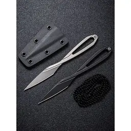 Ніж фіксований тактичний Civivi D-Art, D2 (12.5 см) чорний - мініатюра 9