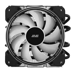 2E Gaming Процесорний кулер Air Cool AC120T4-ARGB, LGA1851, 1700, 1200, 115x, 1366, AM5, AM4, AM3, AM3+, 4pin PWM, 3pin +5VARGB, TDP 130W - мініатюра 10