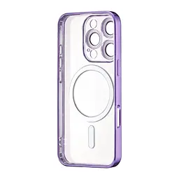Чохол Ductil Metallic Edge with MagSafe (Protected Camera & Lens) iPhone 16 Pro Deep Purple - мініатюра 3