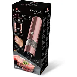 Електричні млини для солі та перцю Berlinger Haus I-Rose Collection, рожеві (BH 9015) - мініатюра 2