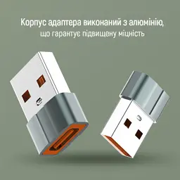 Перехідник USB-C to USB-A ColorWay (CW-AD-CA) - мініатюра 12
