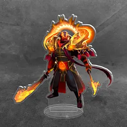 Акрилова колекційна фігурка Dota 2 Ембер Спіріт Ember Spirit 1 15 см - мініатюра 2