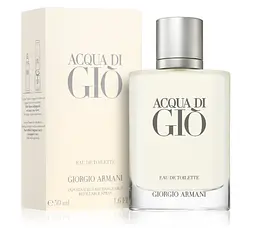 Оригінал Giorgio Armani Acqua Di Gio Pour Homme 50 мл туалетна вода