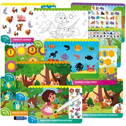 Розвиваюча гра Vladi Toys картки пиши-стирай Панда (VT5010-42) - мініатюра 3