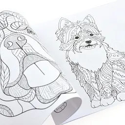 Розмальовка Santi антистрес I like dogs (742094) - мініатюра 2