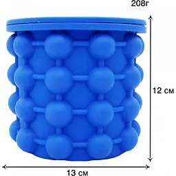 Силіконова форма для льоду Ice Cube Maker Genie - мініатюра 6