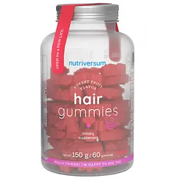 Добавка дієт Nutriversum Hair Gummies лісові ягоди 60 шт.