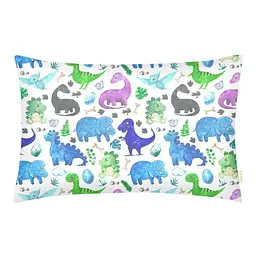 Дитяча постільна білизна Cosas COLORFUL DINO 110х140см (DinoColor_GreyBlots_140) - мініатюра 3