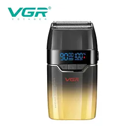 Професійний акумуляторний шейвер для гоління бороди та вусів VGR V-308 шейвер для ідеальної гладкості