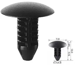 Кліпса для обшивки Lexus Toyota 904670504522 6786912010 (C0223)