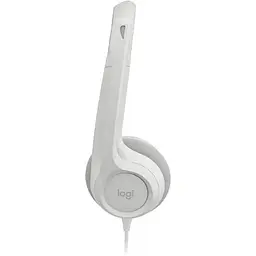 Гарнітура Logitech H390 Headset USB off-white (981-001286) - мініатюра 3