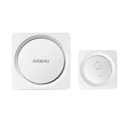 Бездротовий дзвінок Ardero E-401 білий (80667)