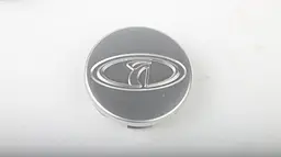 Емблема ковпака Lada матове Срібло Пластик на клямках старий тип (Завод) - мініатюра 3