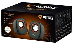 Акустика YSP 2001BK Mini speakers 2.0 Black Yenkee teh0021674 - мініатюра 4