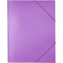 Папка на резинках Axent A4 430 мкм Pastelini lilac (1504-36-A)