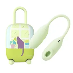 Віброяйце BeYourLover Magic Suitcase та вакуумний стимулятор у зарядному кейсі 2в1 - мініатюра 2