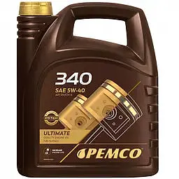 Олива моторна Pemco 340 5W-40 API SN/CH-4 Acea A3/B4 4 л (181890)