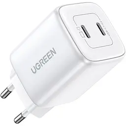Мережевий зарядний пристрій Ugreen CD294 Nexode 45W Charger White (15327) [99289] - мініатюра 2