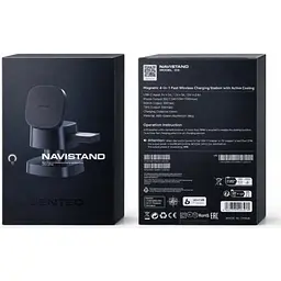 Бездротовий зарядний пристрій Senteo D3 NAVI STAND 4in1 15W Magnetic Wireless Charger Night Lamp - мініатюра 2