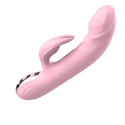 Вібратор-кролик B - Series Lyla Vibrator Michelle 23 см (рожевий) - мініатюра 7