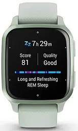 Смарт-годинник Garmin Venu Sq 2 Metallic Mint Aluminium Bezel with Cool Mint Case and Silicone Band [010-02701-12] [78784] - мініатюра 4