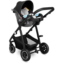 Коляска 3 в 1 Lionelo Amber Dreamin, чорна (LO-AMBER DREAMIN (3in1)) - мініатюра 4