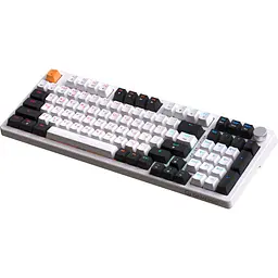 Клавіатура GamePro Red з Hot-Swap RGB White дротова механічна (MK170W) - мініатюра 3