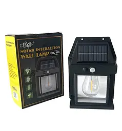 Сонячна лампа SOLAR WALL LAMP K-888 3 режими LED вуличний світильник для двору та фасаду - мініатюра 6