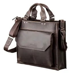 Чоловіча шкіряна сумка SHVIGEL 37х31х9,5 см sum0012570