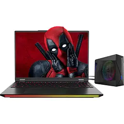 Dream Machines Ноутбук RX5090-16 16WQXGA, Intel U9-275HX, 32GB, F2TB, NVD5090-24, DOS, чорний