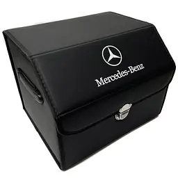 Органайзер саквояж у багажник Mercedes-Benz 38 x 31 x 29 см Еко-шкіра Чорний 1 шт