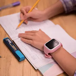 Дитячий розумний GPS годинник Wonlex KT21 Pink з відеодзвінком (SBWKT21P) - мініатюра 2