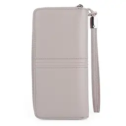 Гаманець жіночий шкіряний De Esse LC 14621-GD175 великий з ручкою пудровий - мініатюра 7
