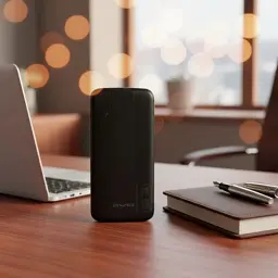 Батарея універсальна AWEI 10000mAh P20K, 12W, Black (6954284009744) - мініатюра 8