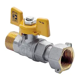 Кран з накидною гайкою Koer 3/4" ГШМ газ KR.220.G KR0167